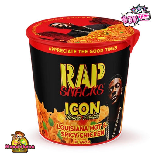 Rap Snacks Lil' Boosie Ramen Noodles Louisiana Hot & Spicy Chicken Flavor
